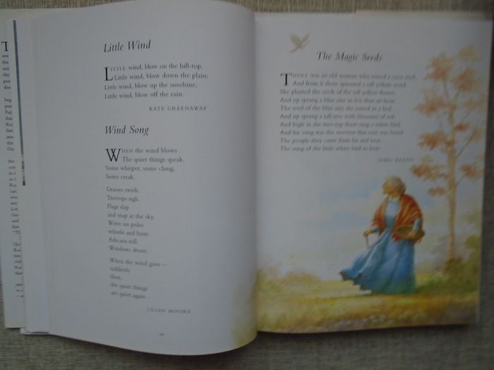 Treasury of Children's poetry, Hardback book, Gift, Children's books,
