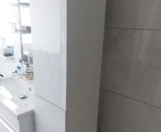 Bathroom high gloss cabinet