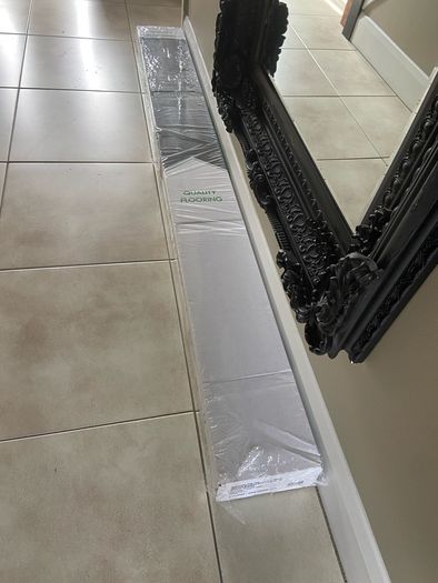 Engineered oak wood flooring