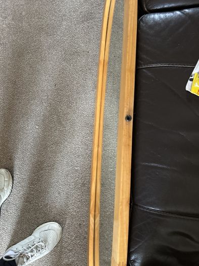 mirror oval pine free