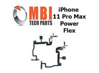 main image for ad iPhone 11 Pro Max Replacement Power On Off Flex Ribbon Cable with Mic
