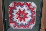 Framed Quilted Embroidery Picture
