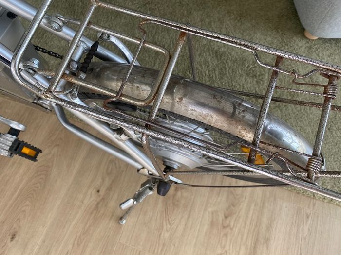Pedal Assisted Folding Bike