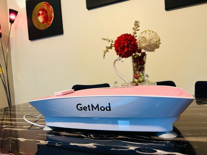 GetMod Smart Vibration Plate Treadmill Exercise Bike Upgraded for High Power Brushless Motor Bluetooth speaker with Enhanced Performance Exercise Machine Full Body Workout at home vibrational platform for Wellness and Fitness