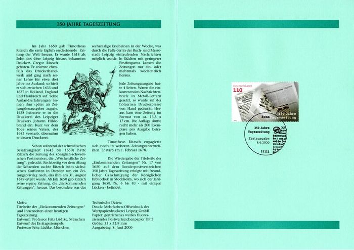 1999 Bundes Republic Deutschland (Germany) Federal Annual Stamp EFT Collection with 51 images of contents