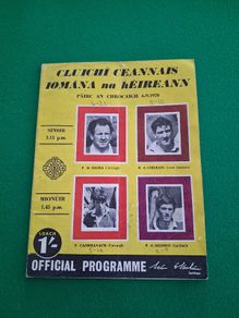 1970 All Ireland Hurling Final Match Programme