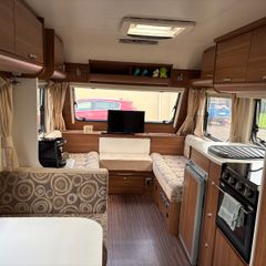 Adria Altea 6 birth triple bunk caravan & awning