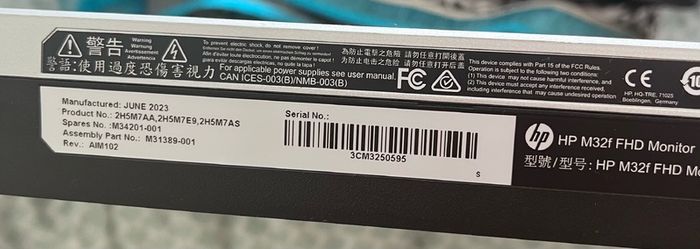HP M32f FHD Monitor