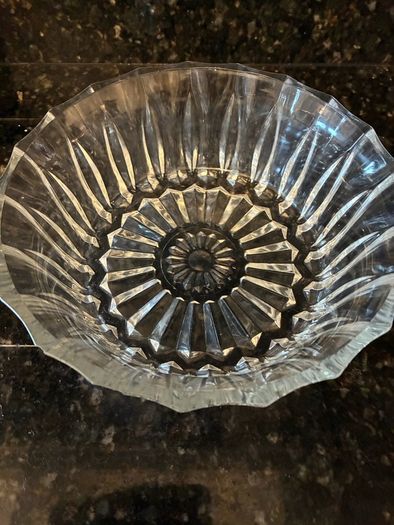 Vintage Italian Crystal Bowl