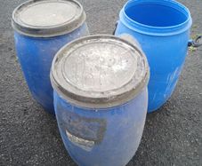 blue barrel