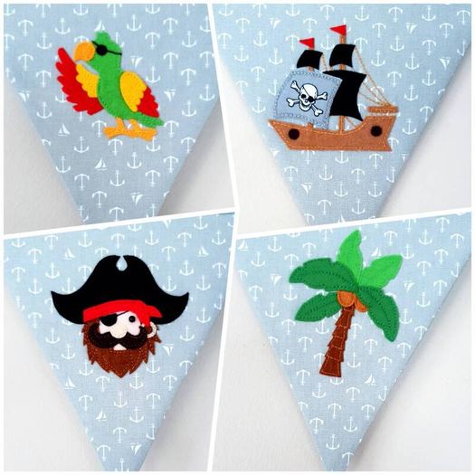 Eco-Friendly Personalised Cotton Bunting Made to Order