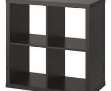 KALLAX Ikea Shelving black brown 77cmx77cm