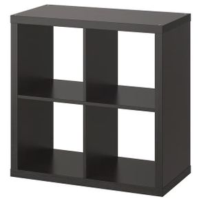 KALLAX Ikea Shelving black brown 77cmx77cm
