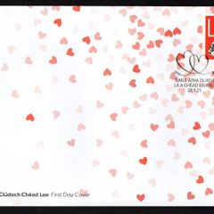 2021 Ireland Love Commemorative Stamp An Post First Day Cover (FDC)