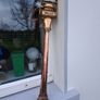 old brass  copper  fire  mans hose Image 2