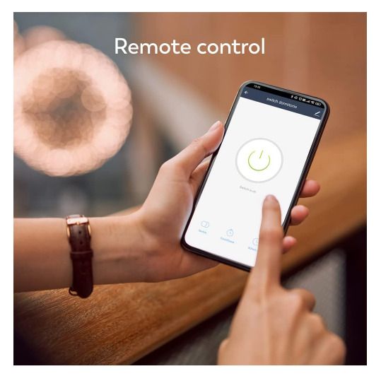 Garza Smarthome 2-pack integrated Wi-Fi smart controller, programmable, remote control and controllable via voice and app