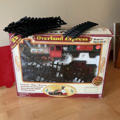 Battery operated steam train