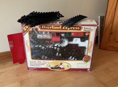 Battery operated steam train