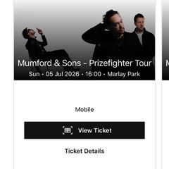 Mumford and Sons - Marley Park