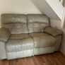 2seater leather recliner couch Image 2