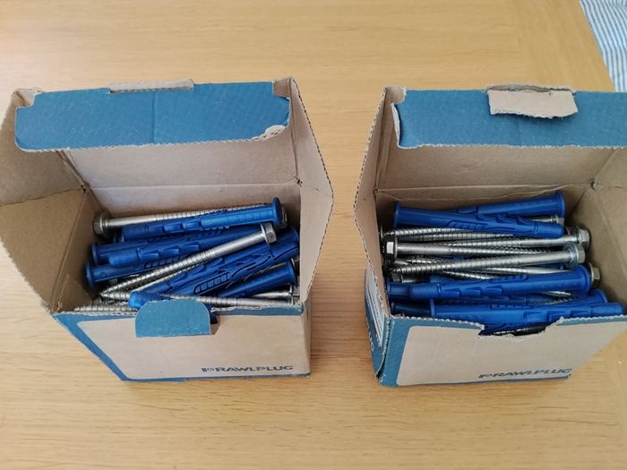 Rawlplug Frame Fixing Plugs 10mm x 100mm
