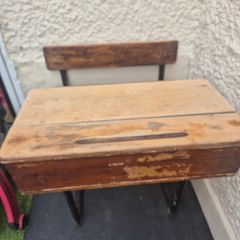 old school desk