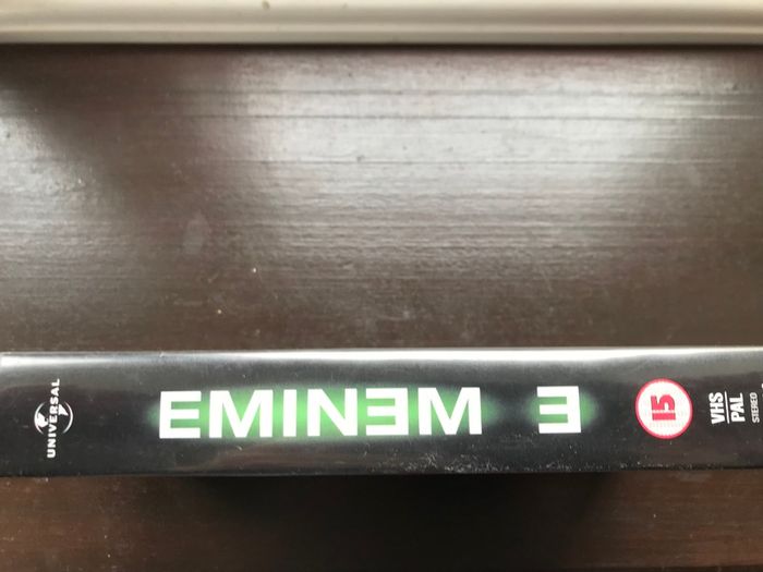Eminem pre-loved T-shirt, Book, VHS and Calendar