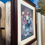 Vintage Albert Williams Framed Floral Print Cottagecore / Grandmillennial Style Image 2