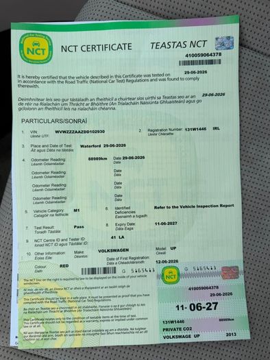 2013 Volkswagen Up!