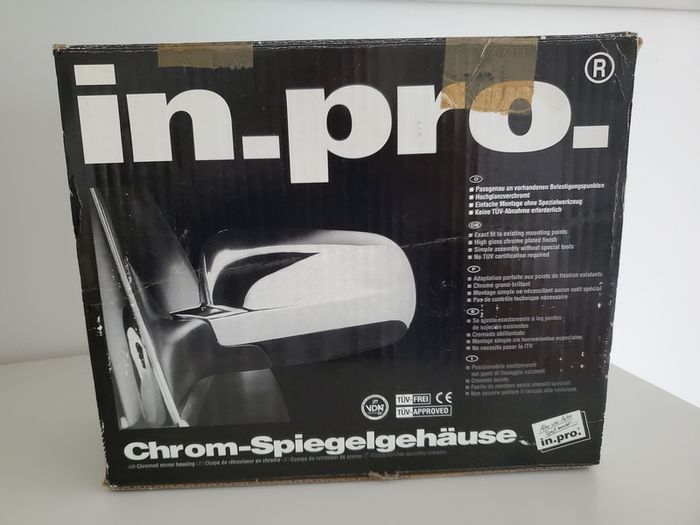 In Pro mirrors Audi a3, a4, a6, a8