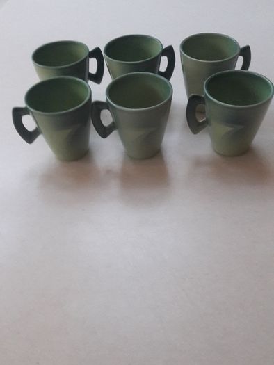 Irish made pottery coffee set