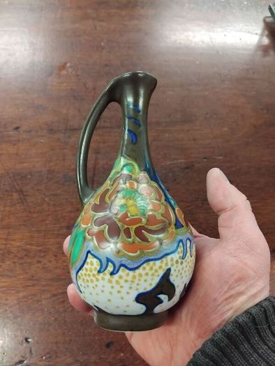 Hand Painted Couda Jug