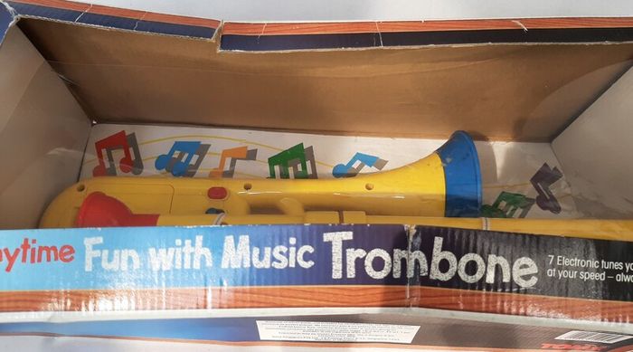 new rare vintage music toy in box 1988