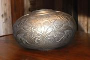 Lisbeth Dahl heavy, metal vase