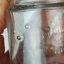 378 - Set of 3 Vintage Collectible Decorative Clear Glass Chesebrough Vaseline Jars Image 6