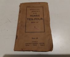 Morris Ten Four Operation Manual.