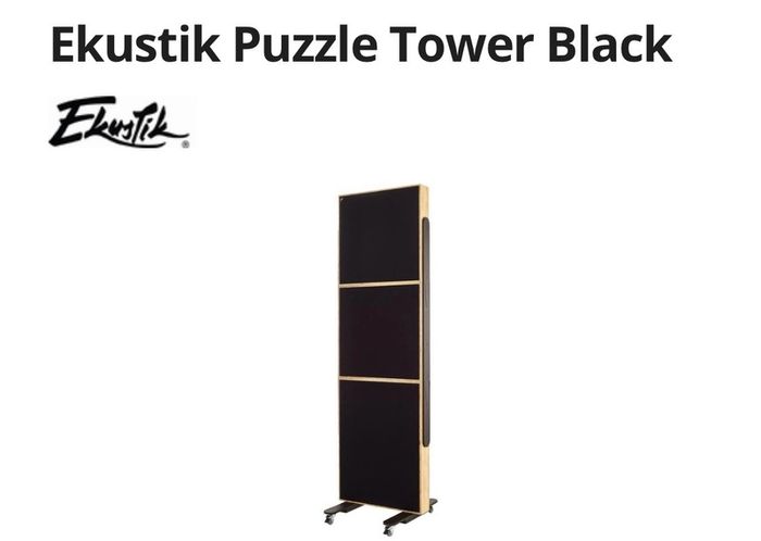 Ekustic Broadband Sound Absorbing Modular Towers x2