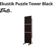Ekustic Broadband Sound Absorbing Modular Towers x2