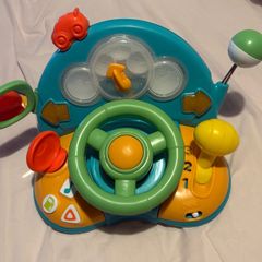 Bright Starts driver steering wheel