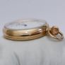 Vintage Swiss Gold 15 jewel Pocket Watch Image 3