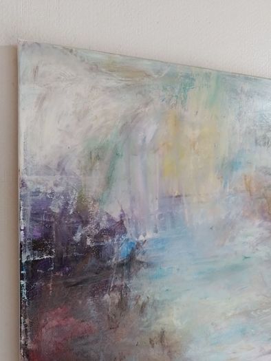 Original Irish Art Neutral Aesthetic Art