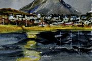 mount errigal watercolour