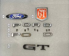 Vintage Ford Car Badges