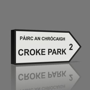 Custom Irish Roadsign Lightbox