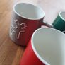 Belleek Living Christmas Doodles Mugs Set of 4 Image 3