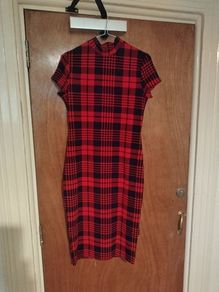 Sexy red dress for crossdresser perfect for Christmas