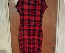 Sexy red dress for crossdresser perfect for Christmas