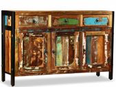 Sideboard Solid Reclaimed Wood 120x35x76 cm