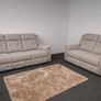 Beige Mayfair Fabric Sofa Set Image 3