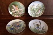 Cicely Mary Barker 1980s Decorative Fairy Plates x 4